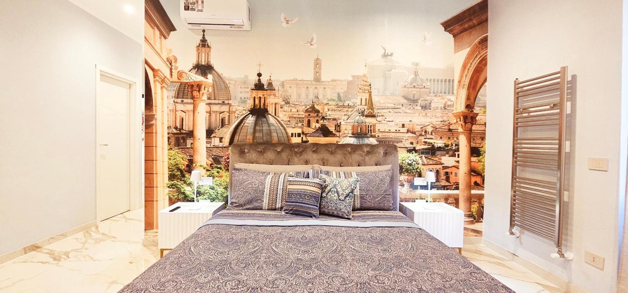 Il Magnifico Superior Rooms 400M From Tiburtina Railway Station And 290M From Metro Kültér fotó