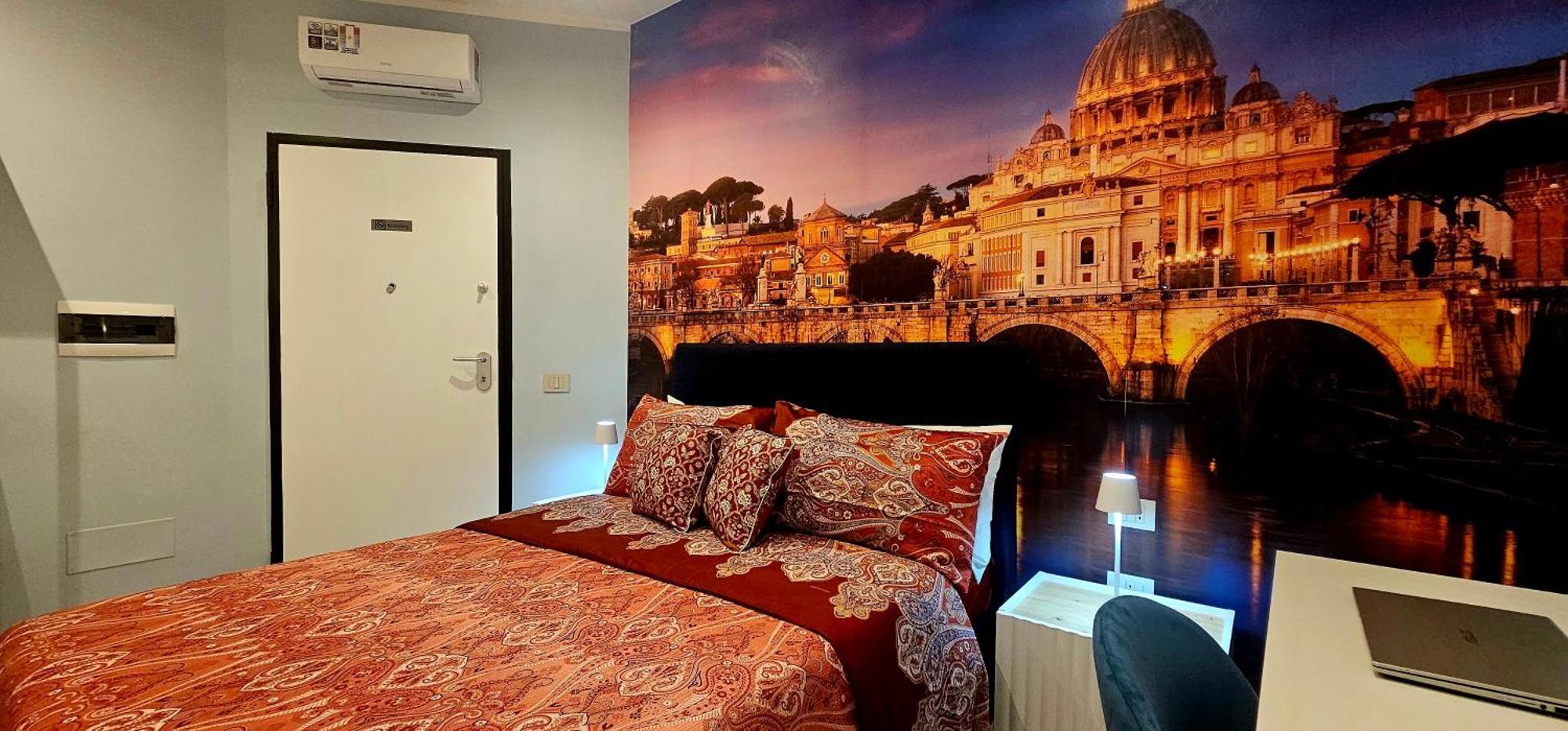 Il Magnifico Superior Rooms 400M From Tiburtina Railway Station And 290M From Metro Kültér fotó