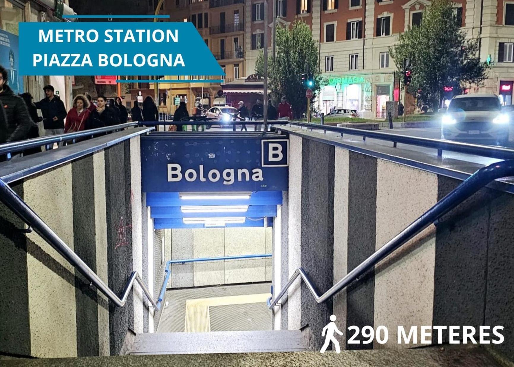 Il Magnifico Superior Rooms 400M From Tiburtina Railway Station And 290M From Metro Kültér fotó